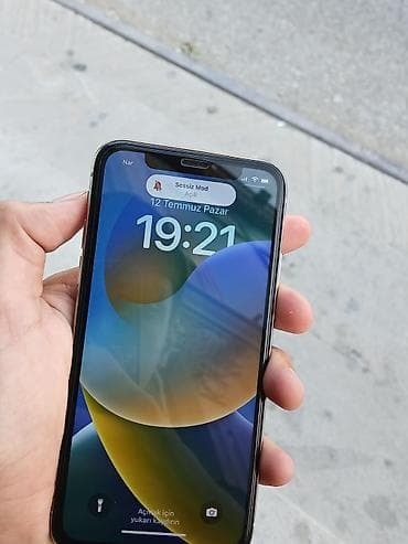 iphone 16 mini: IPhone X, Gümüşü, Face ID — 10