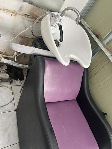 mebel: Salon üçün saç yuma bölməsi – kreslo və lavabo komplekti - Komplekt — 2