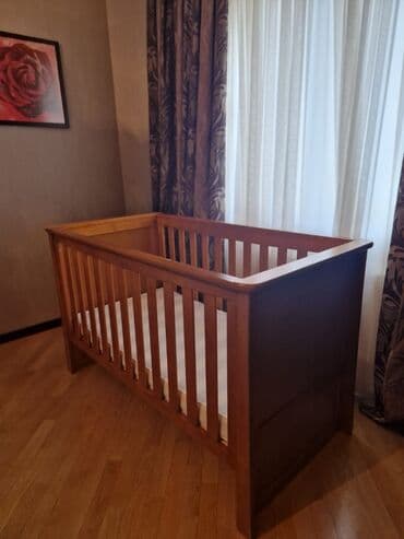 Oğlan və qız üçün, İşlənmiş, Dördbucaq, Beşik, Dəst ilə, Matras ilə, Yellənmə mexanizmsiz