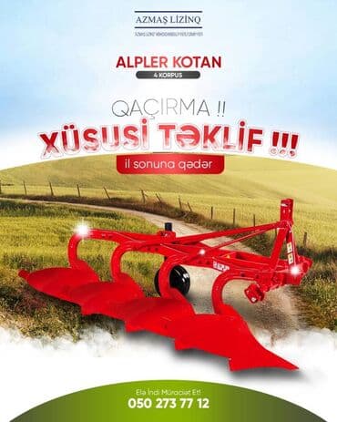 islenmis kotanlar: Xüsusi təklif kotan il sonuna qədər Kotan Kotan qoşqusu Kotan — 1