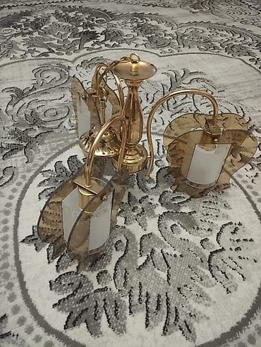 saatlar type 0: Çılçıraq, 3 lampa, Metal — 2