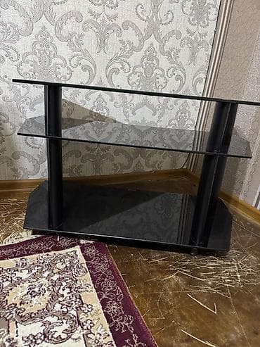 stendlər: İşlənmiş, Düz TV altlığı, Polkalı, Şüşəli — 2