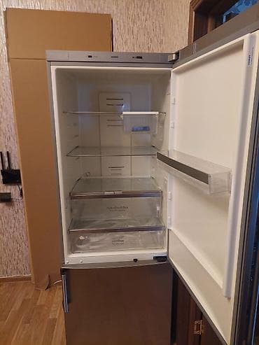soyuducu ucuz: 2 qapılı Siemens Soyuducu Satılır, rəng - Gümüşü — 3