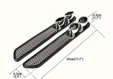 manitorlar masin: Universal avtomobil dekorativ yan hava çıxışı (2 ədəd) - Təyinat — 3
