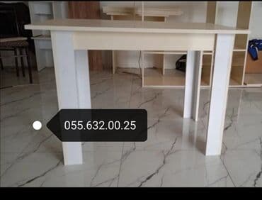 İnformatika: Dördbucaq masa, Mətbəx üçün, 4 nəfər, Açılmayan, Ukrayna, 3 il zəmanət — 23