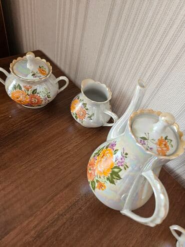 gence qab qacaq: Qəhvə dəsti, 6 nəfərlik, Rusiya — 11