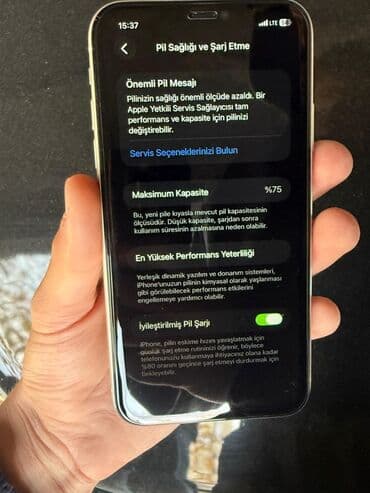 iphone 11 ilə barter: IPhone 11, 64 GB, Ağ, Face ID — 3