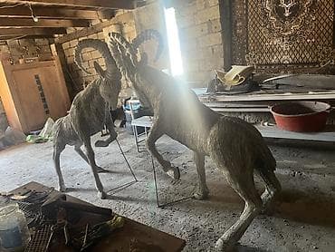 kamin dekor: Açıq hava üçün dekorativ bişirmə kompleksi və heykəl kompozisiyası - — 4