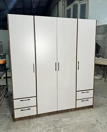 şkafı: Dörd qapılı, geniş funksional paltar şkafları 230Azndən.Hər rəngdə — 2