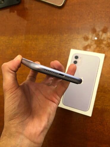iphone se 2020 azerbaycan: IPhone 11, 64 GB, Çəhrayı, Zəmanət, Simsiz şarj, Face ID — 3
