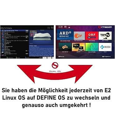 ТВ и видео: Octagon SF8008 Supreme 4K Ultra HD Enigma2 linux destekli temiz Alman — 3