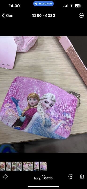 uşaq makyaj seti: Hədiyyə qutusu – qızlar üçün şirin aksesuar dəsti Metrolara çatdırılma — 2