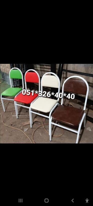 maşın kraskası: Stullar stollar 13 azn-den 20 Istediyiniz Rengde Parcadan ve Kojadan — 9