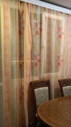 türk tekstil: Müxtəlif naxışlı və rəngli pərdələr tək və cüt olanlar var — 2