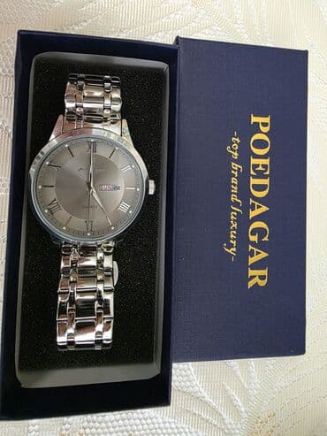 🕰️ Mexanizm: Kvars (Quartz) 📅 Təqvim: Gün və tarix göstəricisi (Gün /