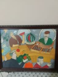 qızılın lom qiyməti: Çərçivəli şəkil tablolarhər biri 40 manata satılır — 2