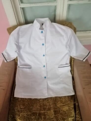 en ucuz hicab geyimleri: Ağ rəngli aşpaz forması dəsti Məhsulun tərkibi: - Aşpaz köynəyi — 3