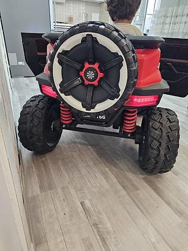 elekt: Uşaq üçün elektrikli off-road maşın - Korpus rəngi: qırmızı — 1
