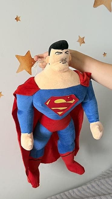 ucuz usaq oyuncaqlari: Super Qəhrəman temalı yumşaq oyuncağ - Model: Superman üslubunda — 2