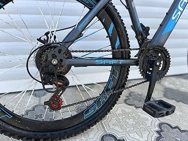 velosiped trinx: SAFT dağ velosipedi - Çərçivə: SAFT alüminium/korpus, qara–mavi — 7