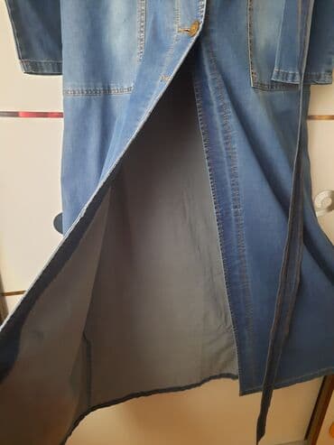ikinci el subalar: Cins üst geyimi. Az geyinilib. Ustundə oz materealından remeni de var — 3