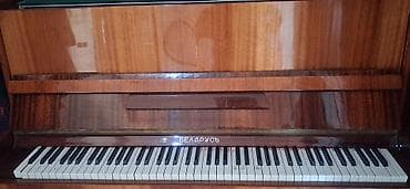 Uprav pianino – şaquli model. - Korpus: parlaq cilalı təbii ağac — 6