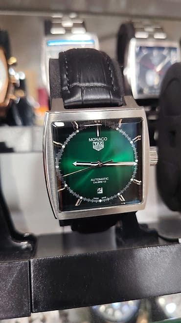 qol saati: TAG Heuer Monaco avtomatik saatlar - Model: Monaco (kvadrat kasa — 6