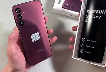 samsung tab a: Samsung Galaxy A24 4G, rəng - Qırmızı, Barmaq izi — 2
