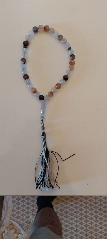 sümük təsbeh: Xallı əqiq satılır təzə iraqdan alınıb nəcəf şəhərindən yeni — 2