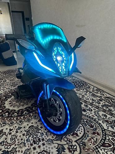 elekt: Uşaq üçün elektrik motosikleti – “LUCKY Super Power” sport dizayn — 7