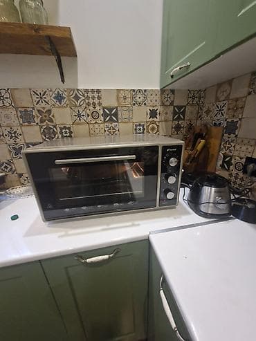 stol usdu qaz: Duxovka Elektrik, rəng - Qara, Ayrıca dayanan — 3