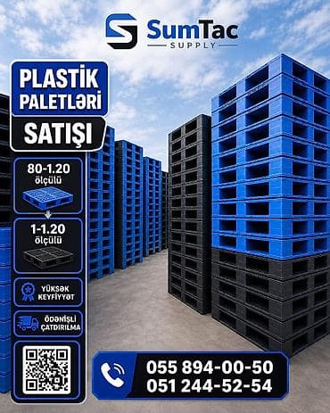 islenmis jaluz: Plastik Paletlər — 1