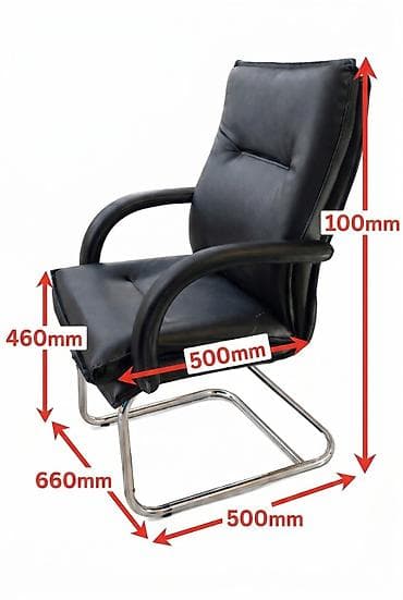 Ofis dolabları: İşlənmiş, Təkərsiz, Qolları tənzimlənmir, Süni dəri — 2