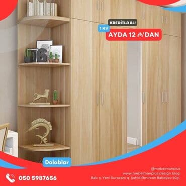 metbex şkafı: Modern dolablar KREDİTLƏ Dolabları indi kreditlə əldə, edə — 3