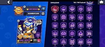 gence mero: Brawl Stars oyunu üçün hesab - Kuboklar: 66,838 (rekord 66,842) - — 8