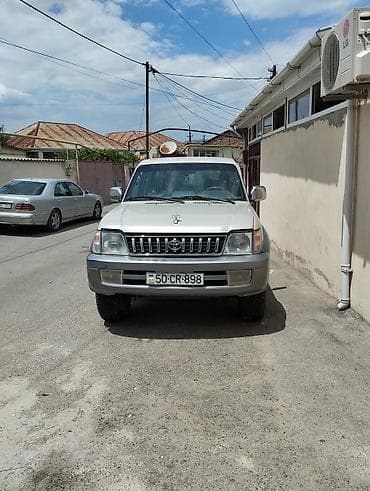 Toyota Land Cruiser Prado J90, gümüşü rəng. - Kuzov: 5 qapı, tam — 1