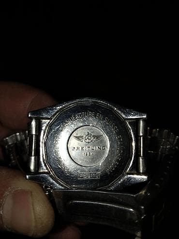 elektron saat satisi: Qol saatı, Breitling, rəng - Gümüşü — 1