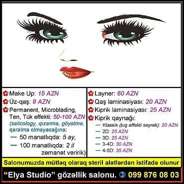 Peyk antenalarının quraşdırılması: VİP Salon xidmətləri: - Gəlin bəzədilməsi - Saç kəsimləri, düzümləri — 9