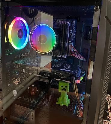 notbuk islenmis: RGB işıqlı oyun/ofis kompüter sistemi Texniki göstəricilər: Gigabyte — 1