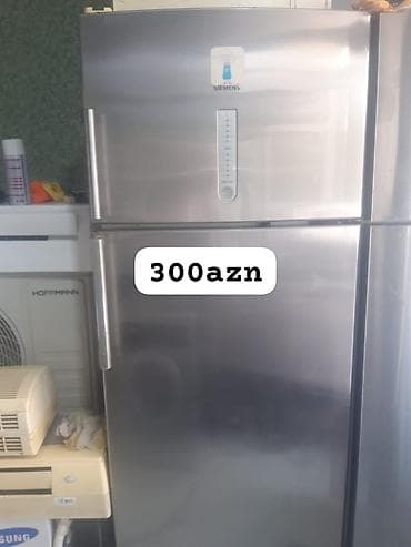 dynacord 2: Siemens iki qapılı soyuducu - Paslanmayan polad (inox) gövdə, şaquli — 1
