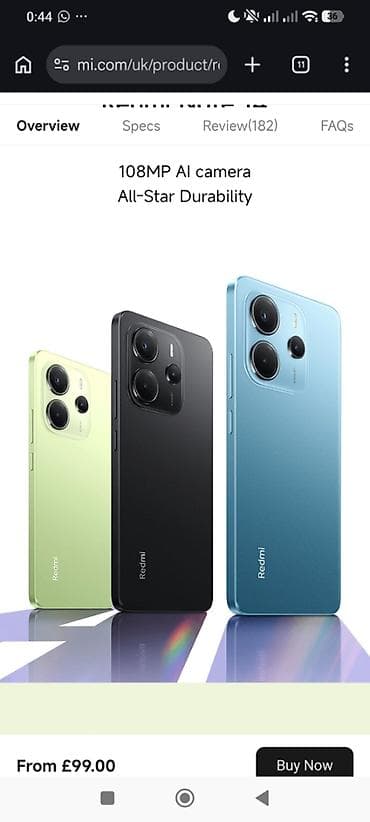 iphone 17 pro max kabro: Redmi Note 14, 256 GB, rəng - Göy, Barmaq izi, İki sim kartlı — 1