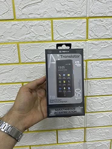 Переводчики: REMAX T10 AI Translator – Smart Screen Real-Time Language — 1
