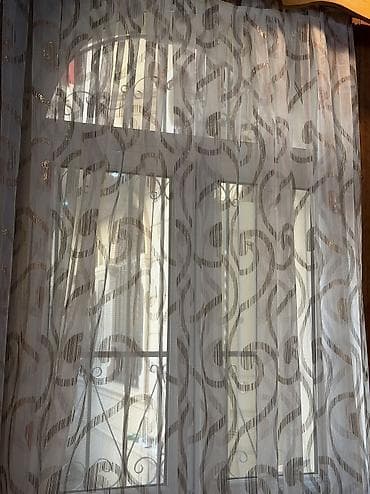 perde ucuz: Linens markası Tül pərdə – şəffaf, yüngül və zərif dizayn - Material — 3
