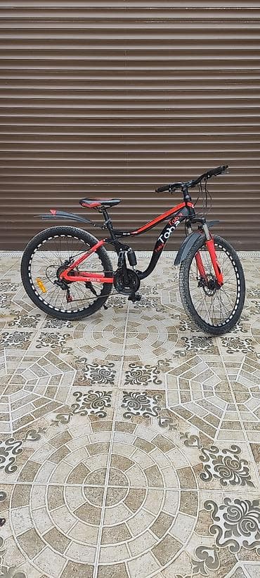 Спортивные велосипеды: Toba marka dağ velosipedi - Çərçivə: amortizatorlu (full-suspension) — 7