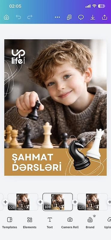 dərs: ♟ Uşağınızın düşünmə bacarıqlarını gücləndirmək istəyirsiniz? Şahmat — 1