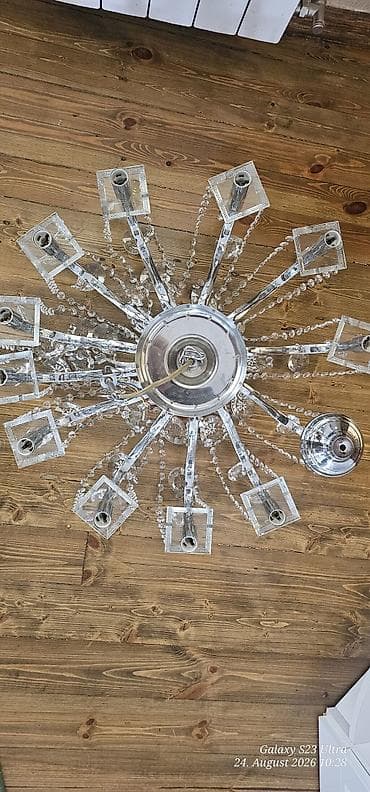 Çilçıraqlar: Çılçıraq, 10 və daha çox lampa, Xrustal — 3