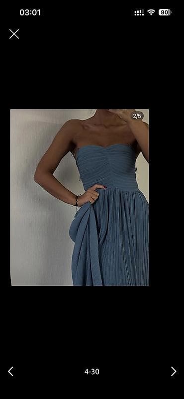 zara dəst: Ziyafət donu, Maksi, Zara, M, L — 1