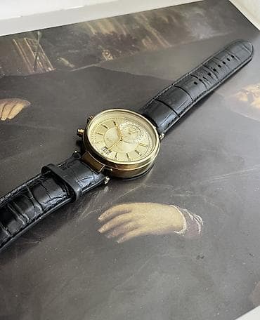qizil aliram: İşlənmiş, Qol saatı, Michael Kors, rəng - Qızılı — 7