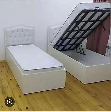 bilgisayar seti: Yeni, Təknəfərlik çarpayı, Bazalı, Matras ilə, Siyirməsiz — 1