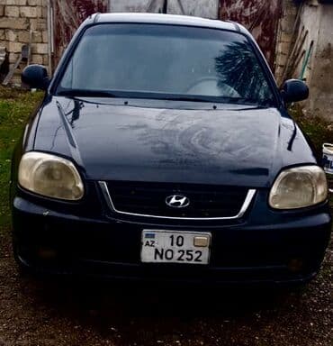 авто в кредит: Hyundai Accent: 1.5 л | 2004 г. Седан — 4